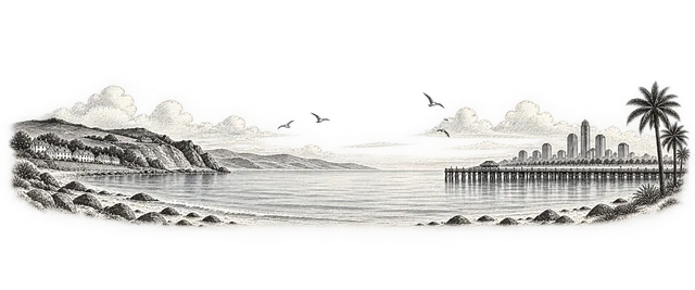 An early website concept: coast desktop v2.